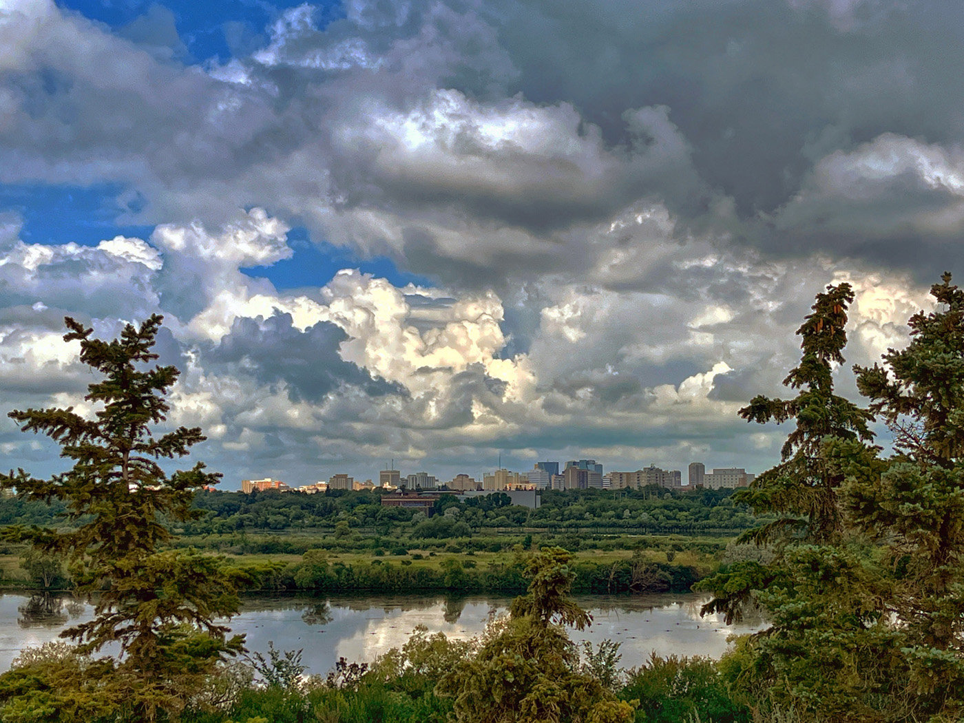 Cloudy Landscape of Regina